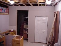 Lights & Furnace Room Door Installed.JPG