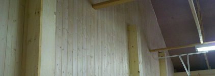 Side wall with 4x6s encased.jpg