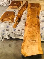Jan 13, 2021 custom handmade maple bench Port Angeles 59x18x18 2.jpg