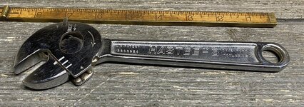 Davenport Tool Co. Hastee 8-in wrench (Patent 3803954)(Ebay 114447681613 01).jpg