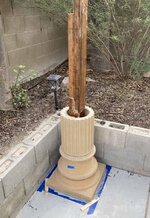 sparta pergola pillar install 06 second layer.jpg