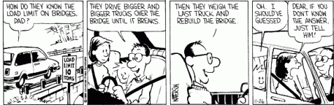 Calvin & Hobbes bridge weight limit.gif