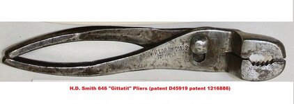 H.D. Smith 646 'Gittatit' Pliers (patent D45919 1216886)(Ebay 372530447568).jpg