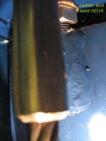 HD14 Ladder bolt weld.JPG