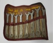 Clark Mfg. Co. Buffalo NY 8-pc SAE ignition wrench set 01).jpg