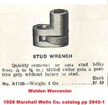Walden Worcester A1126 Stud Wrench 1928 Marshall Wells Co. catalog pp 3943-1.jpg