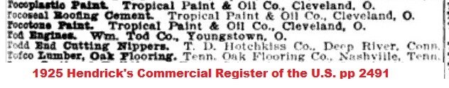 1925 Hendrick's Commercial Register of the United States T.D. Hotchkiss Todd's Patent Nippers ...jpg 1925 Hendrick's Commercial Register of the United States T.D. Hotchkiss Todd's Patent Nippers ...jpg