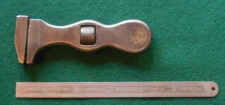 Tower & Lyon Safety 4.25 in bicycle wrench (patent D20932) 02.jpg Tower & Lyon Safety 4.25 in bicycle wrench (patent D20932) 02.jpg