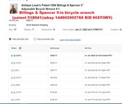 Billings & Spencer 5-in bicycle wrench (patent 518041)(ebay 144902902768 BID HISTORY).JPG