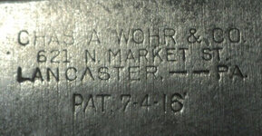 Wohr Bowman bread and cake slicer (patent D49295)(ebay 265943596176 02).jpg