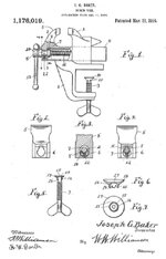 1916 Joseph Baker vise patent drawing.jpg