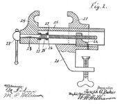 1915 Joseph Baker lost motion take-up for tools patent drawing detail.jpg
