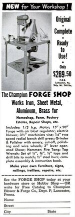 Champion Blower and Forge Co. Forge Shop ad Popular Mechanics Oct 1953.jpg
