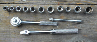 Fleet 2303A 15-pc 1.4 dr SAE socket set 091123 04.jpg