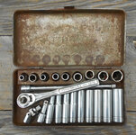 Craftsman 22-pc 1.4 dr SAE socket set -V- 091223 01.jpg