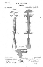 patent 286653 Oct 16 1883 H.A. Thompson.JPG