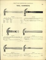 1914 Seattle Hardware Co. catalog Maydole Occident ad pp 13.jpg