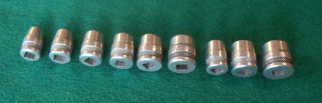 New Britain 1.4 dr Chrome 9-pc SAE socket set 111523 05.jpg