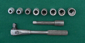 G.M. Mfg. Co. 10 pc 1.4 dr SAE socket set 112923 03.jpg