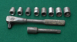 G.M. Mfg. Co. 10 pc 1.4 dr SAE socket set 112923 12.jpg