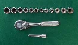 Wizard H2926 14 pc 1.4 dr SAE socket set 120223 03.jpg