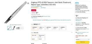 FireShot Capture 052 - Engineer PTZ-42 ESD Tweezers, Anti-Static Treatment, Round Type, 5.0 _ ...jpg