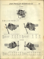 1910 John Pritzlaff Hardware Co. catalog Parker Vise ad pp 401.JPG
