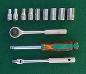 Thorsen 13 pc 1.4 dr SAE socket set 032924 K 06.jpg