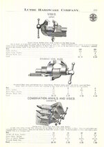 1920 Luthe Hardware Co. catalog Cheney Prentiss Gipsy E.C. Stearns vise ad pp 211.jpg