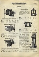1922 Dakota Iron Store catalog Green River Peerless Prentiss vise ad pp 271.jpg