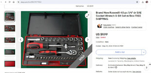 Rosewill 40 pc SAE socket set sold 050524.jpg