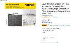FireShot Capture 117 - Amazon.com_ VEVOR HEPA Replacement Filter, 4pcs Active Carbon Air Fil_ ...jpg