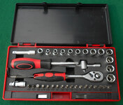 Rosewill 40 pc 1.4 dr SAE socket set 040724 01.jpg