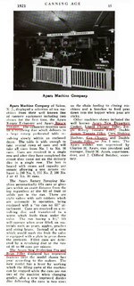 1921 Ayers Canning machines.jpg
