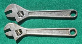 Proto 708 and J.P. Danielson 8 in adjustable wrench 070824 01.jpg
