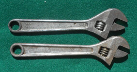 Proto 708 and J.P. Danielson 8 in adjustable wrench 070824 02.jpg