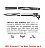 Kennedy 177 Miracle Tire Remover Tool 1955 Kennedy catalog pp 2.jpg
