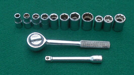Fleet 13 pc 1.4 dr SAE socket set 081724 FF1 02.jpg