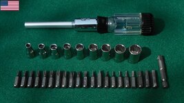 Truecraft (USA) 32 pc 1.4 dr SAE socket and bit set 081924 06.jpg