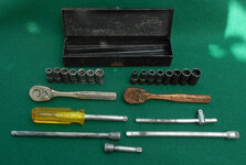 International Forge Co 18 pc 1.4 dr SAE socket set 090324 IFC1 01.jpg