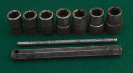 Bethlehem Quickway 9 pc 3.8 hex dr SAE socket Set A 090324 BETH1 05.jpg