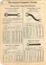 1916 H. Channon Co. catalog Williams wrench ad pp 174.jpg
