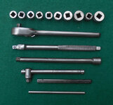 Duro Chrome 17 pc 1.4 dr SAE socket set 092924 DURO1 06.jpg
