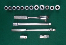 Duro Chrome 17 pc 1.4 dr SAE socket set 092924 DURO3 07.jpg
