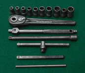 Duro Chrome 17 pc 1.4 dr SAE socket set 092924 DURO1 02.jpg
