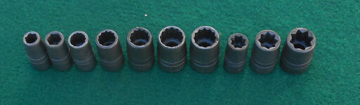 Duro Chrome 11 pc 1.4 dr SAE socket set 100324 DURO4 03.jpg