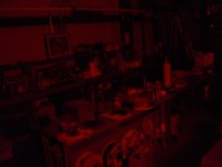 Lithonia emg light off just exit sign glow.jpg