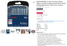 Screenshot 2024-11-26 at 08-00-02 Amazon.com BOSCH BM5000 14-Piece Fast Spiral Rotary Masonry ...png