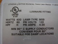 ballast data tag for 120v only.jpg