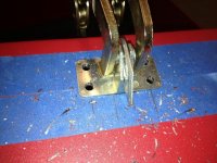 6.  Drilling for the Bottom Roller Latch.JPG